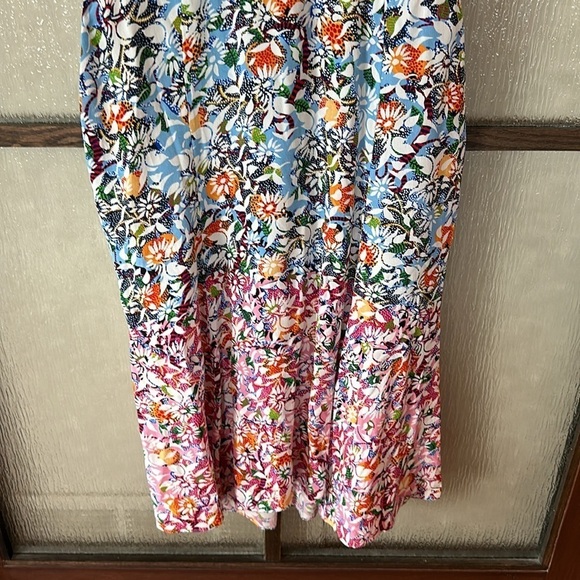 SALONi floral holly dress size US 8 - Picture 7 of 14
